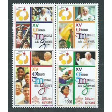 Vaticano - Correo 2000 Yvert 1198/201 ** Mnh Juan Pablo II