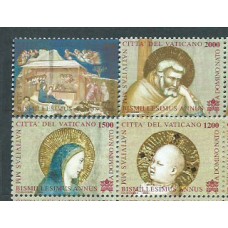 Vaticano - Correo 2000 Yvert 1209/12 ** Mnh Navidad