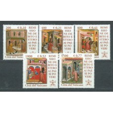 Vaticano - Correo 2001 Yvert 1237/41 ** Mnh Pinturas