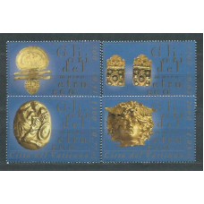 Vaticano - Correo 2001 Yvert 1242/5 ** Mnh Joyas Etruscas