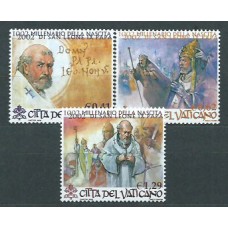 Vaticano - Correo 2002 Yvert 1276/8 ** Mnh San León IX