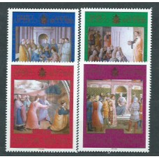 Vaticano - Correo 2003 Yvert 1309/12 ** Mnh Capilla Niccolina frescos