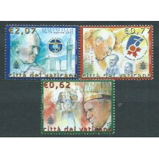 Vaticano - Correo 2003 Yvert 1325/7 ** Mnh Viajes Juan Pablo II