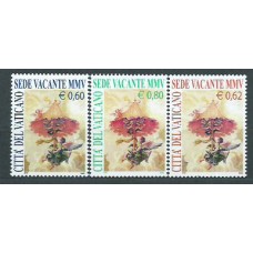 Vaticano - Correo 2005 Yvert 1374/6 ** Mnh Serie vacante