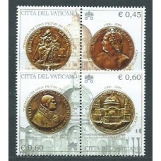 Vaticano - Correo 2006 Yvert 1409/12 ** Mnh Medallas