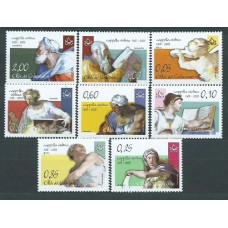 Vaticano - Correo 2008 Yvert 1456/63 ** Mnh Capilla Sixtina