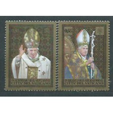 Vaticano - Correo 2008 Yvert 1470/1 ** Mnh Viajes de Benedicto XVI