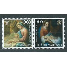 Vaticano - Correo 2010 Yvert 1533/4 ** Mnh Navidad