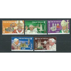 Vaticano - Correo 2011 Yvert 1574/8 ** Mnh Viajes Benedicto XVI