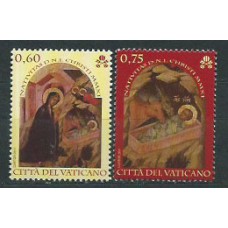 Vaticano - Correo 2011 Yvert 1581/2 ** Mnh Navidad