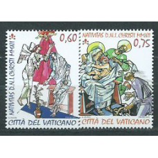 Vaticano - Correo 2012 Yvert 1606/7 ** Mnh Navidad
