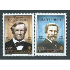 Vaticano - Correo 2013 Yvert 1633/4 ** Mnh Nacimiento de Wagner