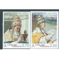 Vaticano - Correo 2013 Yvert 1635/6 ** Mnh Papas del Rencimiento