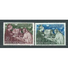 Vaticano - Correo 1953 Yvert 189/90 ** Mnh San Bernardo