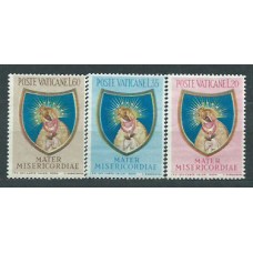 Vaticano - Correo 1954 Yvert 207/9 * Mh Año mariano