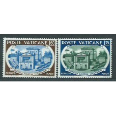 Vaticano - Correo 1957 Yvert 245/6 ** Mnh