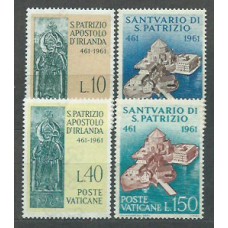 Vaticano - Correo 1961 Yvert 331/4 ** Mnh San Patarick
