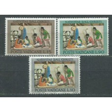 Vaticano - Correo 1962 Yvert 371/3 ** Mnh Navidad