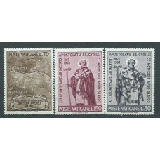 Vaticano - Correo 1963 Yvert 387/9 ** Mnh