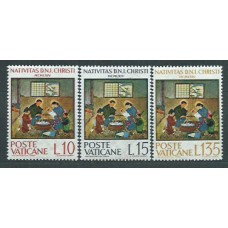 Vaticano - Correo 1964 Yvert 415/7 ** Mnh Noel