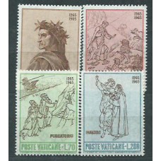 Vaticano - Correo 1965 Yvert 428/31 ** Mnh Dante