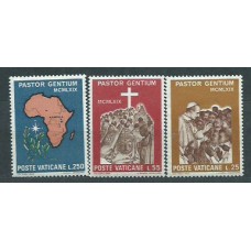 Vaticano - Correo 1969 Yvert 491/3 ** Mnh Pablo VI a Uganda