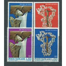 Vaticano - Correo 1971 Yvert 518/21 ** Mnh