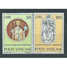Vaticano - Correo 1971 Yvert 531/2 ** Mnh San Etienne