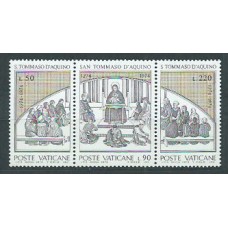 Vaticano - Correo 1974 Yvert 576/8 ** Mnh Santo Tomás de Aquino
