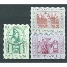 Vaticano - Correo 1975 Yvert 603/5 ** Mnh