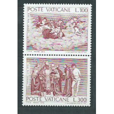 Vaticano - Correo 1976 Yvert 611/2 ** Mnh Pinturas Tiziano