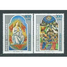 Vaticano - Correo 1977 Yvert 636/7 ** Mnh Miniatauras