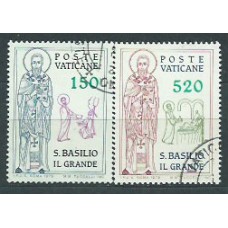 Vaticano - Correo 1979 Yvert 673/4 usado  San Basilio el Grande