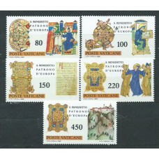 Vaticano - Correo 1980 Yvert 689/93 ** Mnh