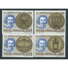 Vaticano - Correo 1980 Yvert 694/97 ** Mnh Bernini
