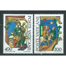 Vaticano - Correo 1980 Yvert 698/9 ** Mnh