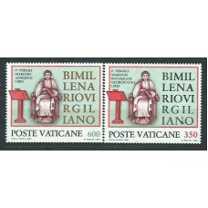 Vaticano - Correo 1981 Yvert 706/7 ** Mnh Virgilio