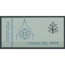 Vaticano - Correo 1984 Yvert 757 Carnet ** Mnh Viajes Juan Pablo II