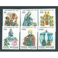 Vaticano - Correo 1988 Yvert 831/6 ** Mnh Año Mariano