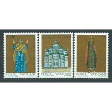 Vaticano - Correo 1988 Yvert 837/9 ** Mnh