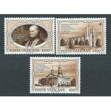 Vaticano - Correo 1989 Yvert 864/6 ** Mnh