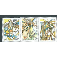 Vaticano - Correo 1990 Yvert 872/4 ** Mnh Santa Angela de Médici