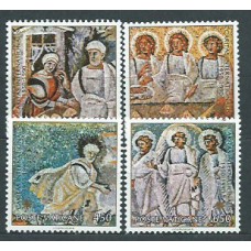 Vaticano - Correo 1990 Yvert 878/81 ** Mnh Mosáicos