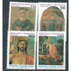 Vaticano - Correo 1992 Yvert 926/9 ** Mnh Pinturas