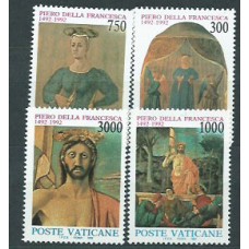 Vaticano - Correo 1992 Yvert 926/9 ** Mnh Pinturas