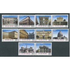 Vaticano - Correo 1993 Yvert 942/51 ** Mnh Edificios religiosos