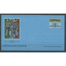 Vaticano - Aerogramas - año 1989 ** Mnh
