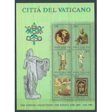 Vaticano - Hojas Yvert 7 ** Mnh Arte del Vaticano