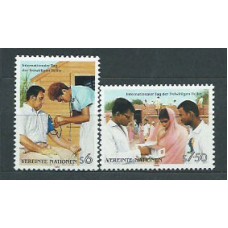 Naciones Unidas - Viena Correo 1988 Yvert 83/4 ** Mnh