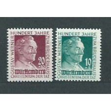 Wurtemberg - Correo Yvert 44/5 ** Mnh